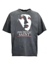 Saint Mxxxxxx T-shirt Mit Grafischem Print In Schwarz