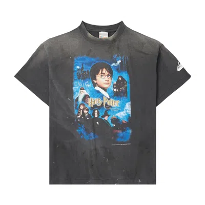 Pre-owned Saint Mxxxxxx Harry Potter Philosopher's Stone Tee 'black' | Men's Size L