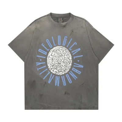 Pre-owned Saint Mxxxxxx Ideological Short-sleeve Tee 'black'