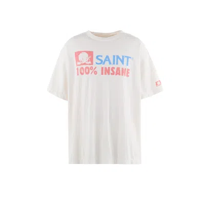 Saint Mxxxxxx Insane Short Sleeves T-shirt In Navy