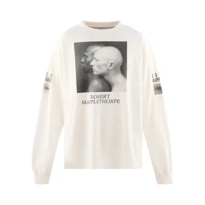 Pre-owned Saint Mxxxxxx Ken Moody Long Sleeve T-shirt 'white' | Men's Size L