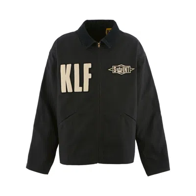 Pre-owned Saint Mxxxxxx Klf Detroit Jacket 'black' | Men's Size L