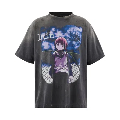 Pre-owned Saint Mxxxxxx Lain Short Sleeve Tee 'black' | Men's Size L