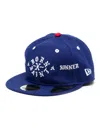 Saint Mxxxxxx Mens Blue X New Era Brand-embroidered Cotton-blend Cap In Blue