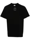 Saint Mxxxxxx Black Crewneck Logo Print T-shirt