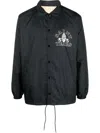 SAINT MXXXXXX LOGO-PRINT SHIRT JACKET