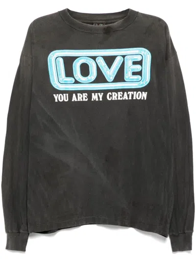 Saint Mxxxxxx Long-sleeves T-shirt In Grey