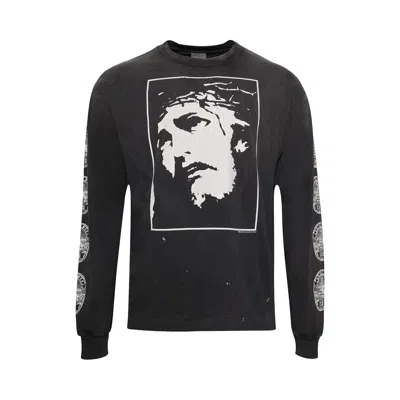 Pre-owned Saint Mxxxxxx Love Saint Long-sleeve Tee 'black' | Men's Size S