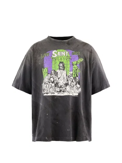 Saint Mxxxxxx Love Sick Graphic-print T-shirt In Multi