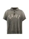 Saint Mxxxxxx Grey Solid Sweatshirt In Gray
