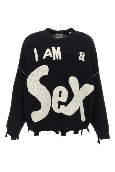 Saint Mxxxxxx I Am Sweater In Black