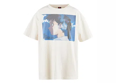 Pre-owned Saint Mxxxxxx Men's  Evangelion Shinji Tee Shirt In White