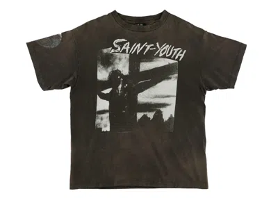 Pre-owned Saint Mxxxxxx Men's  Mx6 T-shirt In Vintage Black
