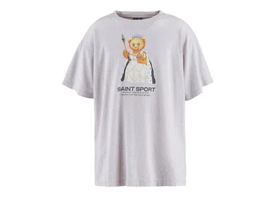 Pre-owned Saint Mxxxxxx Men's  True Queen Tee Shirt In Grey