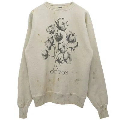 Pre-owned Saint Mxxxxxx Men's  X Denim Tears Cotton Crewneck Sweatshirt In Grey