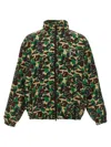 Saint Mxxxxxx Men Saint Michael X A Bathing Ape Sweatshirt In Multicolor