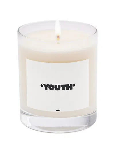 Saint Mxxxxxx Youth Candle In White