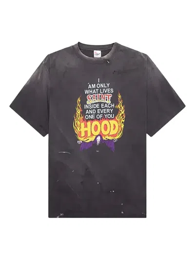 Saint Mxxxxxx Neighborhood T-shirt In Black