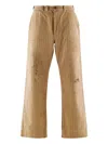 Saint Mxxxxxx Pinstriped Trousers In Brown