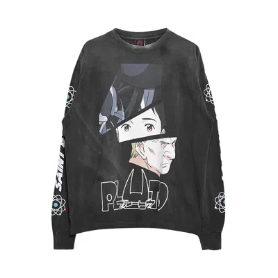 Pre-owned Saint Mxxxxxx Pluto Long-sleeve Tee 'black'