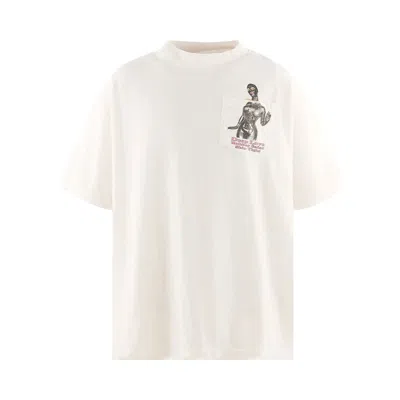 Pre-owned Saint Mxxxxxx Pocket Short Sleeve T-shirt 'white' | Men's Size L