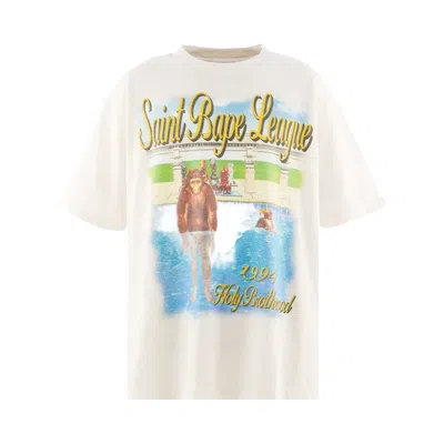 Pre-owned Saint Mxxxxxx Pool Short Sleeve T-shirt 'white' | Men's Size Xl