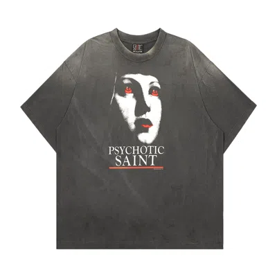 Pre-owned Saint Mxxxxxx Psychotic Saint Short-sleeve Tee 'black' | Men's Size Xxl