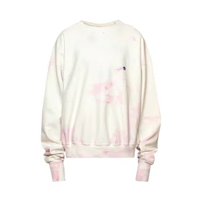 Pre-owned Saint Mxxxxxx Raglan Sweatshirt 'tie Dye' | Multi-color | Men's Size S