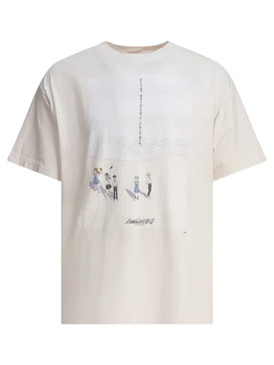 Saint Mxxxxxx Relaxed Fit Graphic T-shirt In White