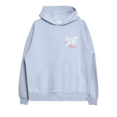 Pre-owned Saint Mxxxxxx Ribbon Saint Hoodie 'blue' | Men's Size Xxl