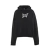 Saint Mxxxxxx Ribon Saint Hoodie In Black