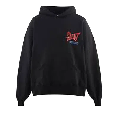 Pre-owned Saint Mxxxxxx Ribon Saint Hoodie 'black' | Men's Size Xxl