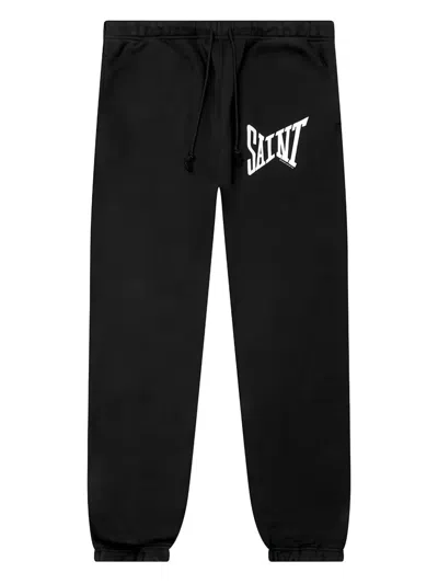 Saint Mxxxxxx Ribon Saint Track Pants In Black