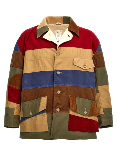 Saint Mxxxxxx Safari Jacket In Multicolor