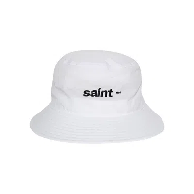 Pre-owned Saint Mxxxxxx Saint Bucket Hat 'white' | Men's Size Onesize