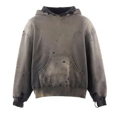 Pre-owned Saint Mxxxxxx Saint Double Face Hoodie 'black' | Men's Size S