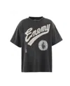 Saint Mxxxxxx Saint Enemy Short Sleeves T-shirt In Black