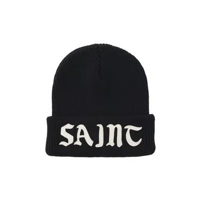 Pre-owned Saint Mxxxxxx Saint Knit Cap 'black' | Men's Size Onesize