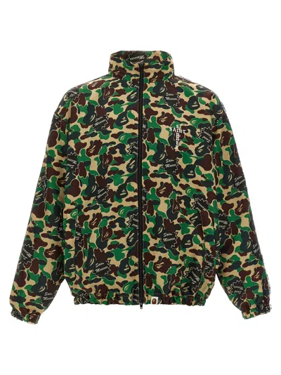 Saint Mxxxxxx Saint Michael X A Bathing Ape Sweatshirt In Multicolor