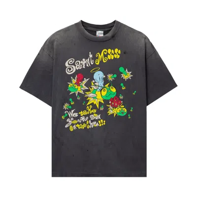 Pre-owned Saint Mxxxxxx Saint Mx6 Tee 'black' | Men's Size M