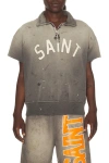 Saint Mxxxxxx Grey Solid Sweatshirt In Gray