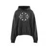 Saint Mxxxxxx X Denim Tears Hooded Cotton Sweatshirt In Black