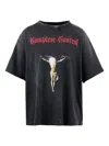 Saint Mxxxxxx Slogan-print T-shirt In Black