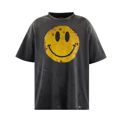 Pre-owned Saint Mxxxxxx Smile Klf Short Sleeve Tee 'black' | Men's Size Xl