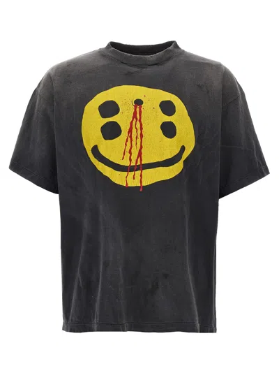Saint Mxxxxxx X Cactus Plant Flea Market Graphic-print T-shirt In Gray
