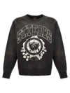 Saint Mxxxxxx Denim Tears Printed Cotton Sweatshirt