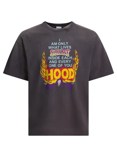 Saint Mxxxxxx T-shirts In Gray