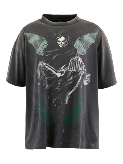 Saint Mxxxxxx Wicked Saint T-shirt In Gray