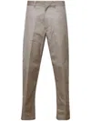 Saint Mxxxxxx Wide-leg Chino Trousers In Neutrals