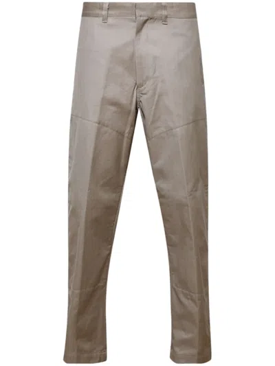 Saint Mxxxxxx Wide-leg Chino Trousers In Neutrals